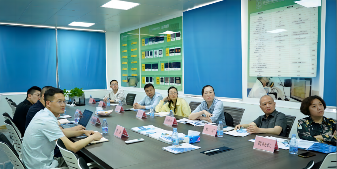 湖北省市場監督管理局、湖北省計量測試技術研究院領導一行到訪創芯檢測實驗室交流合作